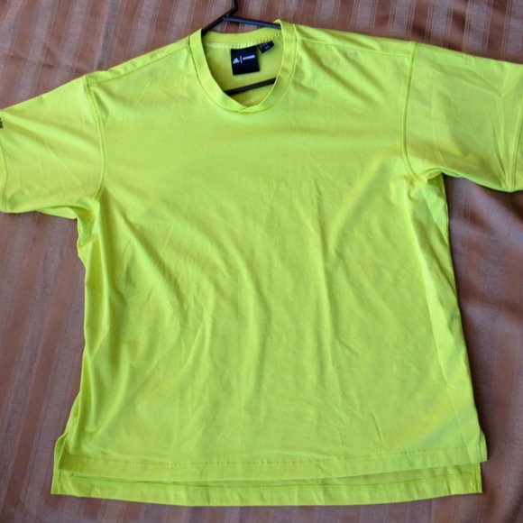 Adidas & Ivy Park T-Shirt Men's Large Yellow - Picture 4 of 4